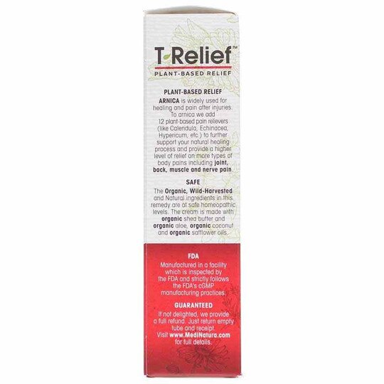 T-Relief Arnica +12 Pain Relief Cream, MDN